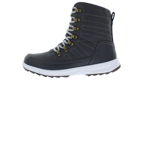 Khombu Waterproof Lace-up Ankle Boots Gray - Picture 2 of 10